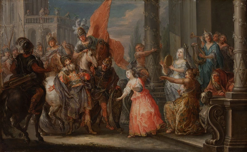 Il ritorno di Iefte di Galaad - Galleria Nazionale di Praga